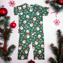 Load image into Gallery viewer, (Christmas) Santa Claus Ho Ho Ho Pajamas Set