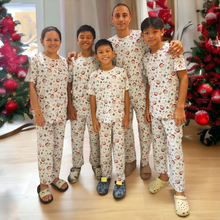 Load image into Gallery viewer, (Christmas) Santa Claus Ho Ho Ho Pajamas Set