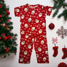 Load image into Gallery viewer, (Christmas) Santa Claus Ho Ho Ho Pajamas Set