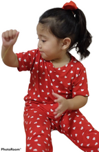 Load image into Gallery viewer, Hearts Pajama Set