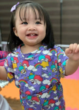 Load image into Gallery viewer, Little Twin Stars Rainbow Pajama Set