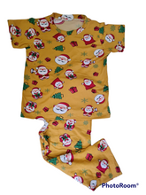 Load image into Gallery viewer, (CHRISTMAS) Santa Megaphone Pajama Set