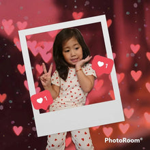 Load image into Gallery viewer, Hearts Pajama Set