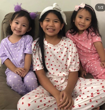 Load image into Gallery viewer, Hearts Pajama Set
