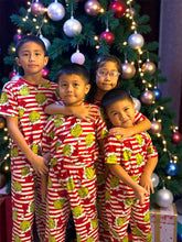Load image into Gallery viewer, The Grinch Striped Pajama Set
