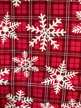 Load image into Gallery viewer, Red with White Snowflakes Pajama Set
