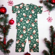 Load image into Gallery viewer, (Christmas) Santa Claus Ho Ho Ho Pajamas Set
