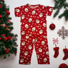 Load image into Gallery viewer, (Christmas) Santa Claus Ho Ho Ho Pajamas Set
