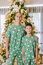 Load image into Gallery viewer, (Christmas) Santa Claus Ho Ho Ho Pajamas Set
