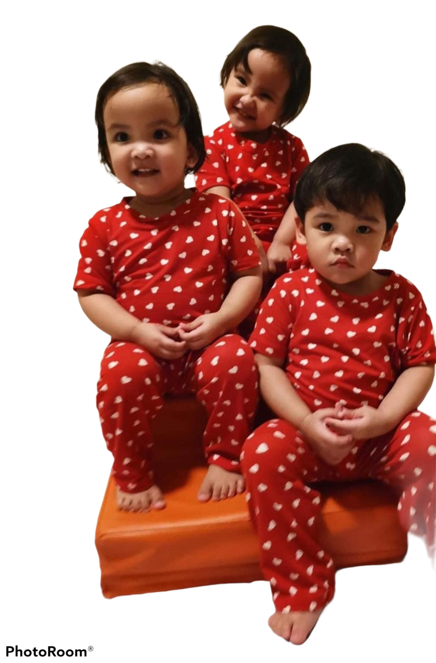 Hearts Pajama Set