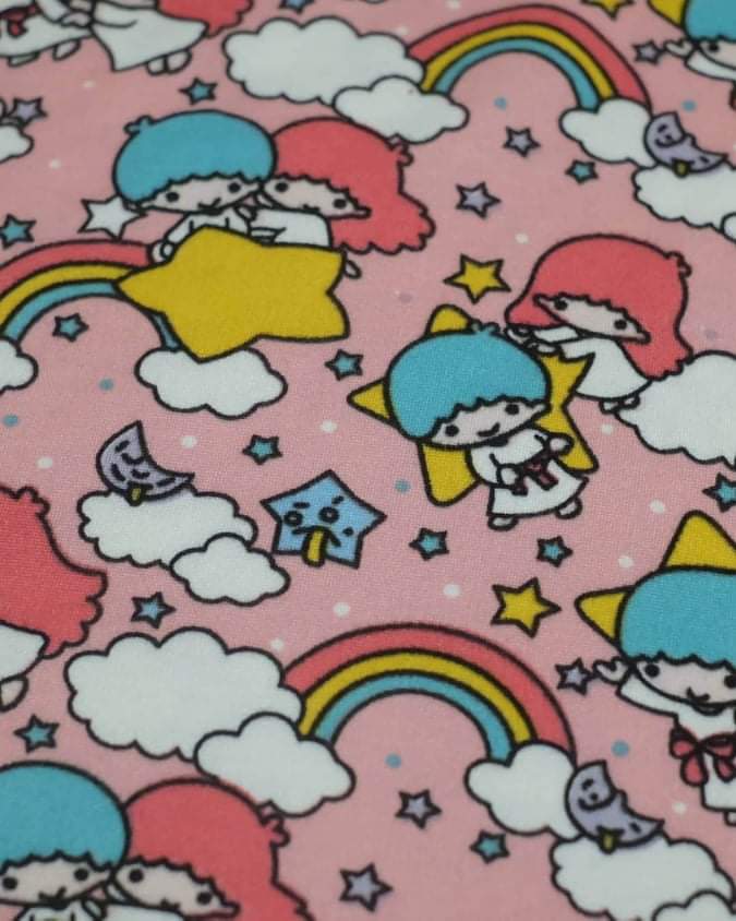 Little Twin Stars Rainbow Pajama Set