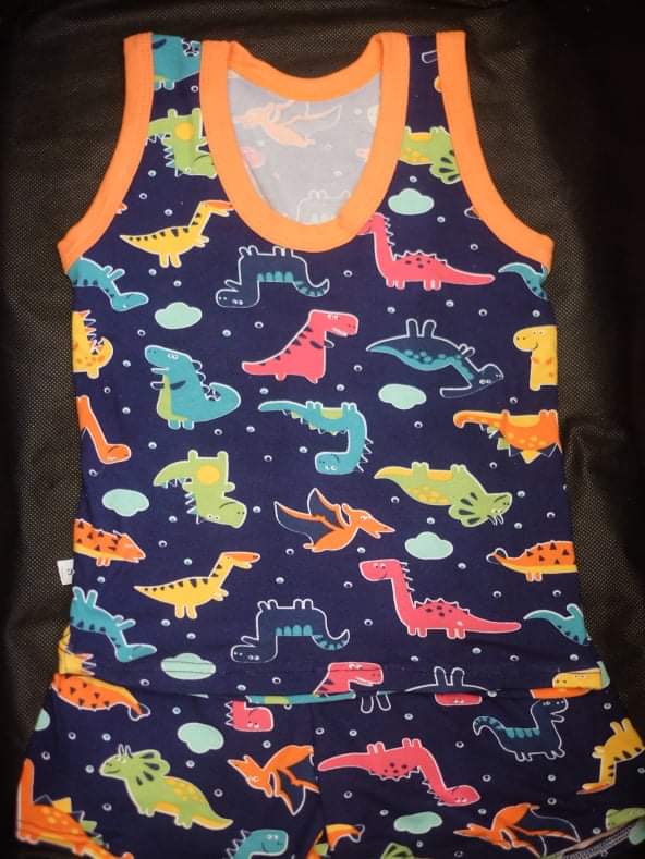 Dino Colorful Sando Set