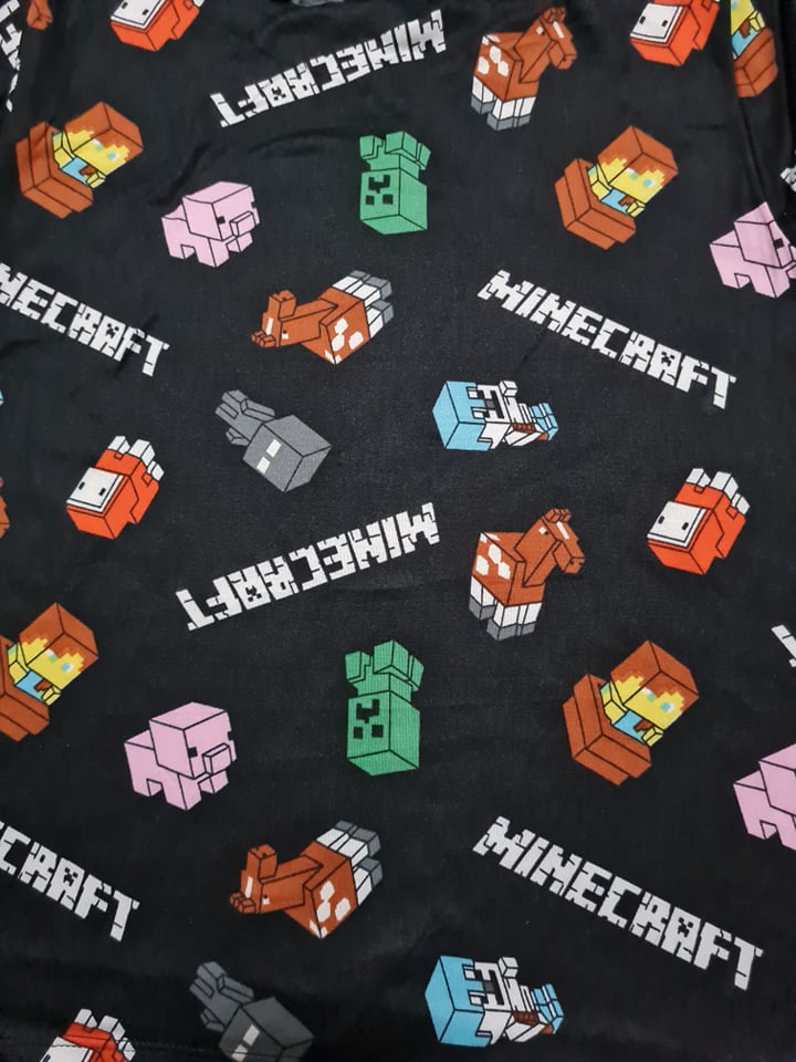 Minecraft Pajamas Set