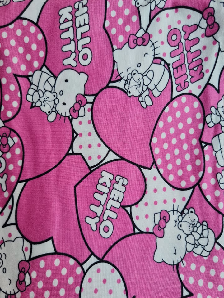 Hello Kitty Polka Hearts Pajama Set