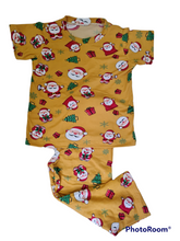 Load image into Gallery viewer, (CHRISTMAS) Santa Megaphone Pajama Set
