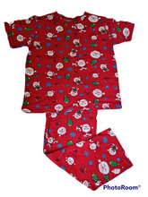 Load image into Gallery viewer, (CHRISTMAS) Santa Megaphone Pajama Set
