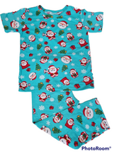 Load image into Gallery viewer, (CHRISTMAS) Santa Megaphone Pajama Set
