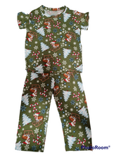 Load image into Gallery viewer, (CHRISTMAS) Corgi Sleigh Pajama Set
