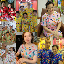 Load image into Gallery viewer, Dino Colorful Pajama Set
