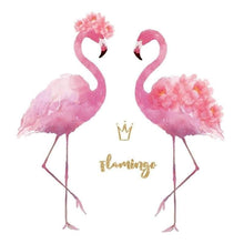Load image into Gallery viewer, Flamingo Heart Pajama Set
